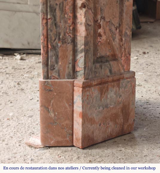 Cheminée de style Louis XV modèle Pompadour en marbre Enjugerais Cheminée de style Louis XV modèle Pompadour en marbre Enjugerais-7