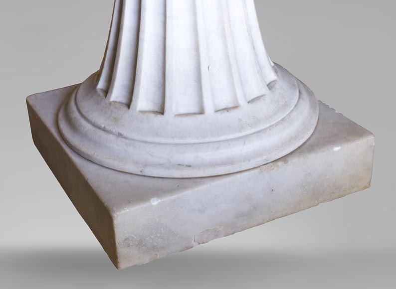 Guéridon en marbre de style Néoclassique-2