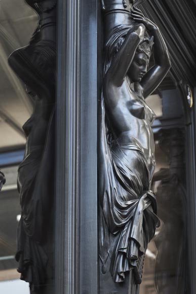 Henri LEMOINE, Maison LEMOINE, LEMARCHAND ET Edmond BÉRANGER, Exceptionnelle bibliothèque de style Renaissance 