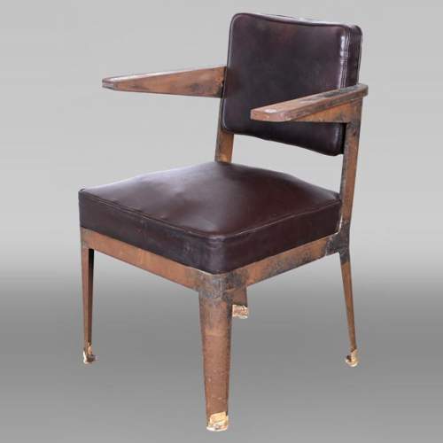 Fauteuil de PROUVÉ Jean, à prouver qu’il est de Prouvé