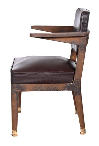 Fauteuil de PROUVÉ Jean, à prouver qu’il est de Prouvé-10