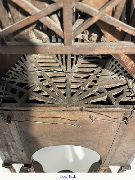 Chef d’œuvre de compagnonnage en noyer-6