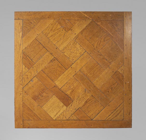 Lot de parquet Versailles chevill en ch ne du XXe si cle