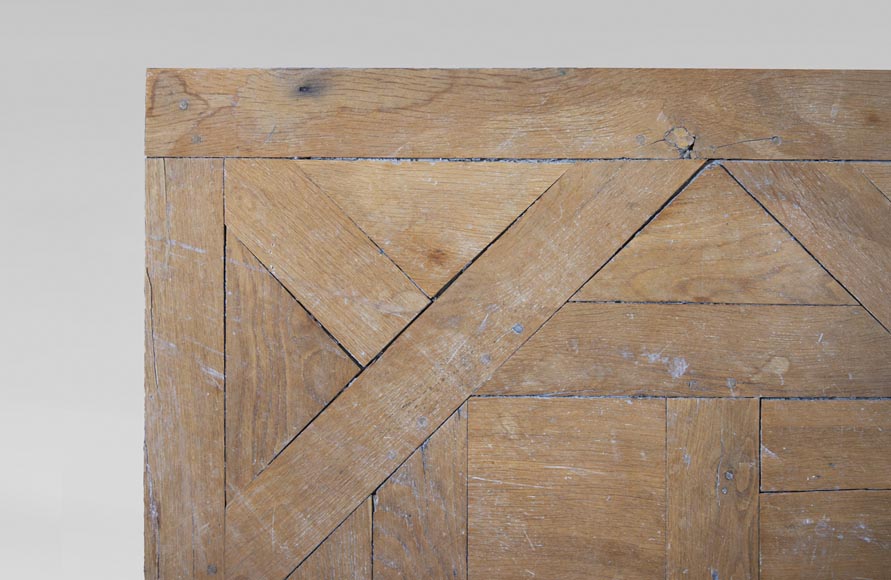 Parquet d'Aremberg en chêne, réalisé à partir de bois ancien Parquet d'Aremberg en chêne, réalisé à partir de bois ancien-2
