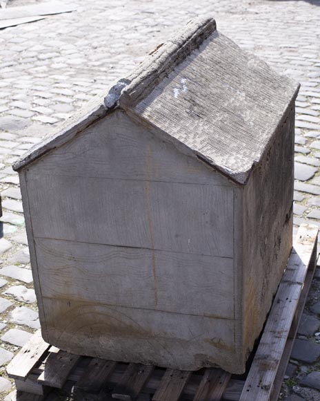 Belle niche en ciment de style Rocailleur-4
