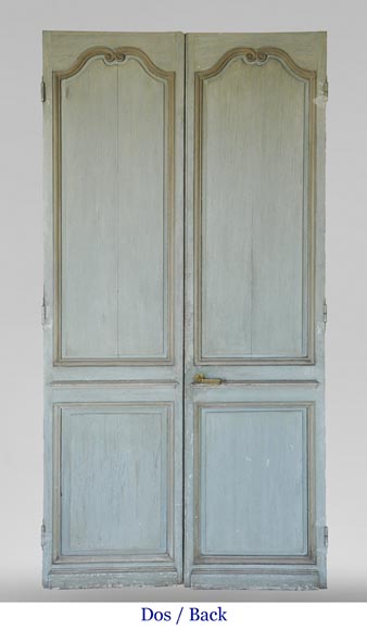 Paire de double porte de style Louis XVI-11