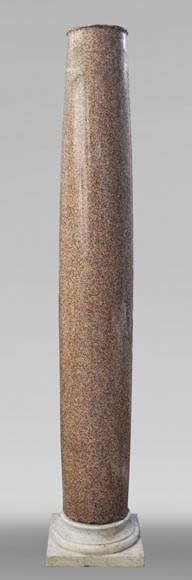 Paire de colonnes anciennes en granit-5