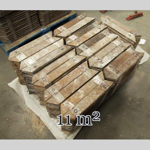 Lot de 11 m2 de parquet en chêne Point de Hongrie