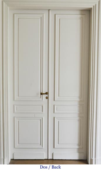 Suite de quatre double-portes de style Louis XVI-5