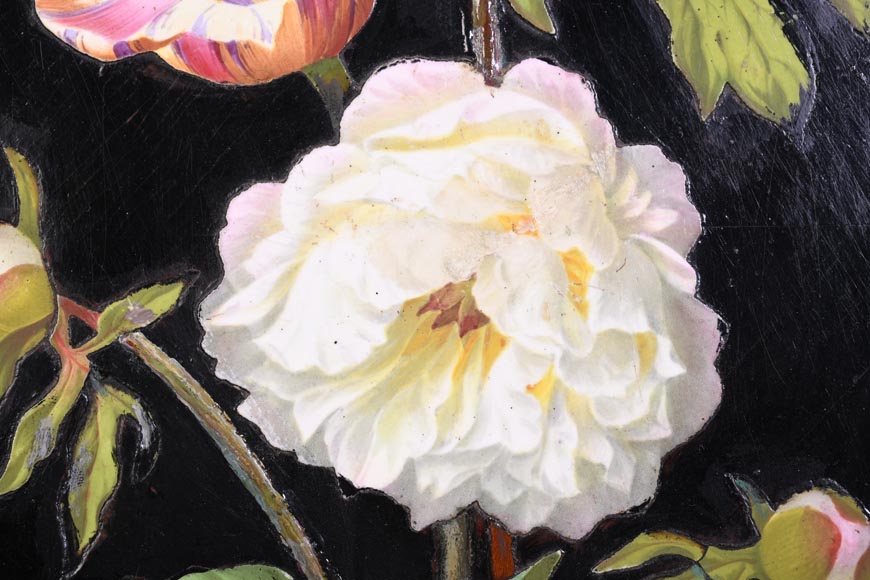 Julien-Nicolas RIVART, deux panneaux de marqueterie de porcelaine sur bois-9