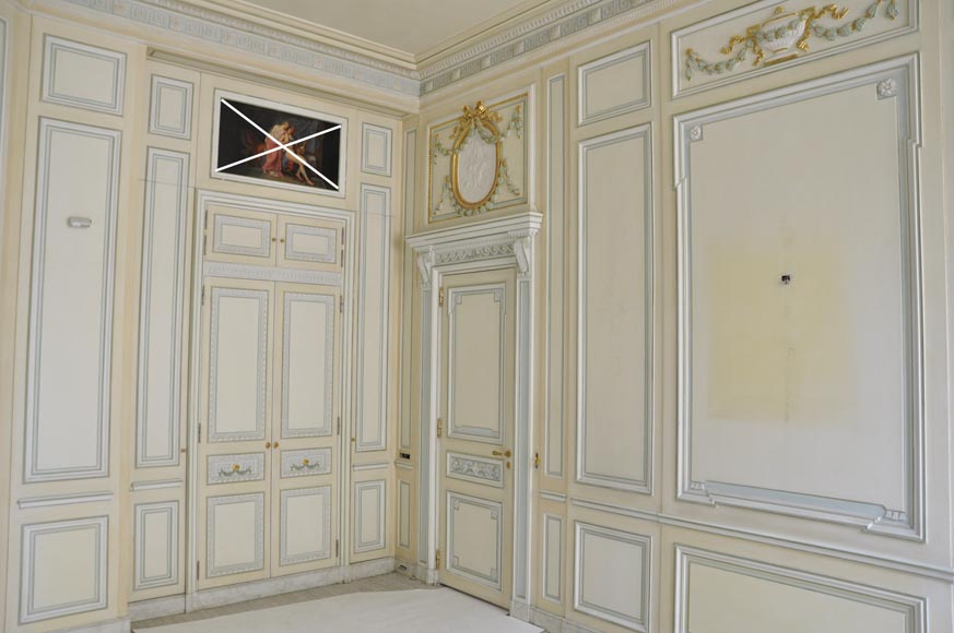 Boiserie de style Louis XVI, fin du XXe siècle -0