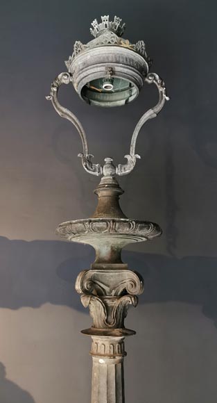 Importante paire de candélabres en bronze, 1868-2