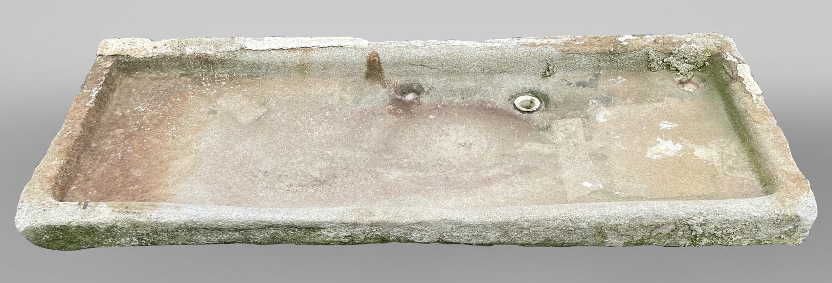 Rare évier encien en pierre, XVIIIe siècle-0
