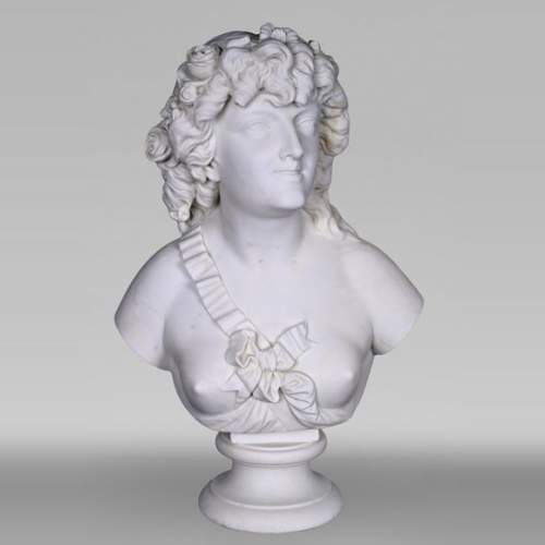 Auguste CLESINGER, Buste de femme ou Flore