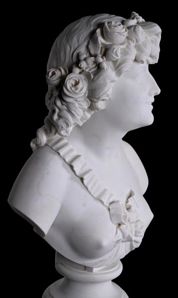 Auguste CLESINGER, Buste de femme ou Flore Auguste CLESINGER, Buste de femme ou Flore-4