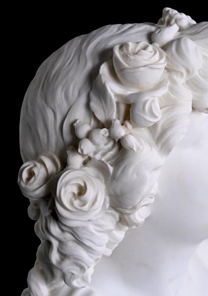 Auguste CLESINGER, Buste de femme ou Flore Auguste CLESINGER, Buste de femme ou Flore-5