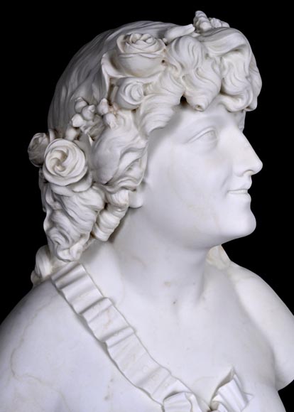 Auguste CLESINGER, Buste de femme ou Flore Auguste CLESINGER, Buste de femme ou Flore-7