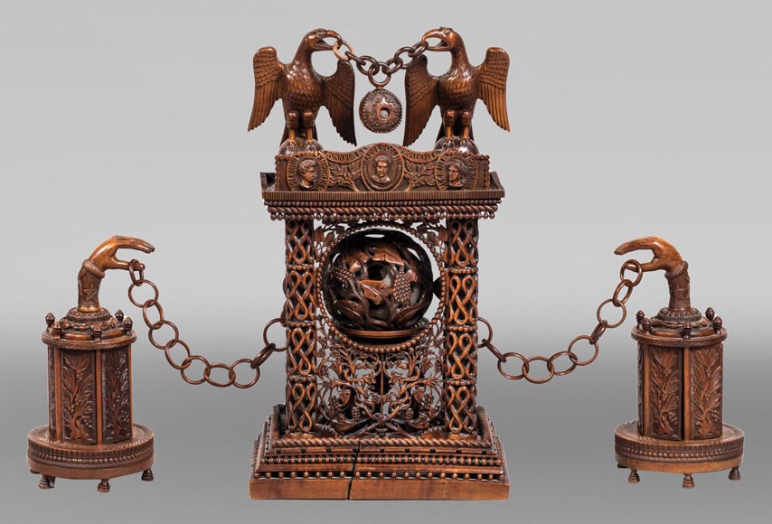 Présentoir à cigares d’apparat en l’honneur du prince impérial Napoléon IV Présentoir à cigares d’apparat en l’honneur du prince impérial Napoléon IV-0