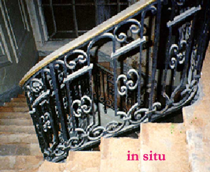 Escalier d'époque Napoléon III-13