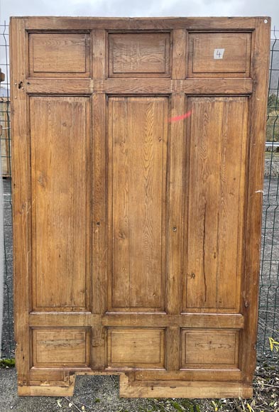 Ensemble de soubassements de boiseries d'environ 23m linéaire en chêne Ensemble de soubassements de boiseries d'environ 23m linéaire en chêne-2