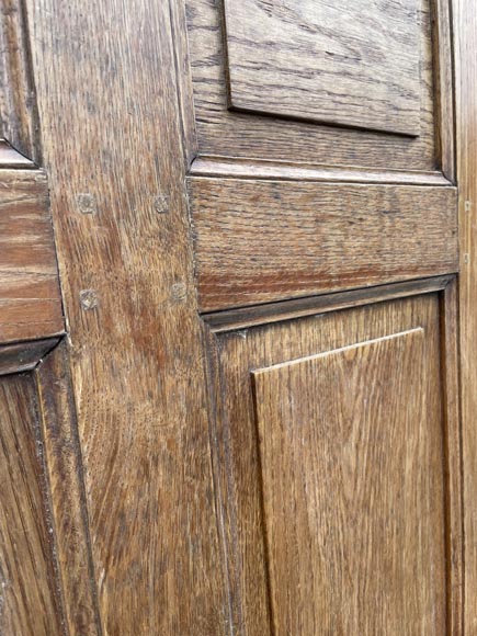 Ensemble de soubassements de boiseries d'environ 23m linéaire en chêne Ensemble de soubassements de boiseries d'environ 23m linéaire en chêne-6