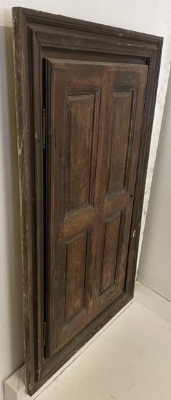 Petite porte de placard en chêne avec son cadre Petite porte de placard en chêne avec son cadre-1