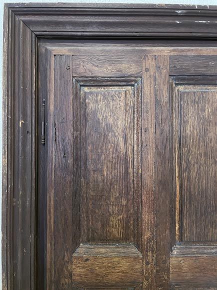 Petite porte de placard en chêne avec son cadre Petite porte de placard en chêne avec son cadre-3