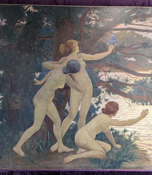 Edmond TAPISSIER - « Les Sirènes », Salon de 1896-1