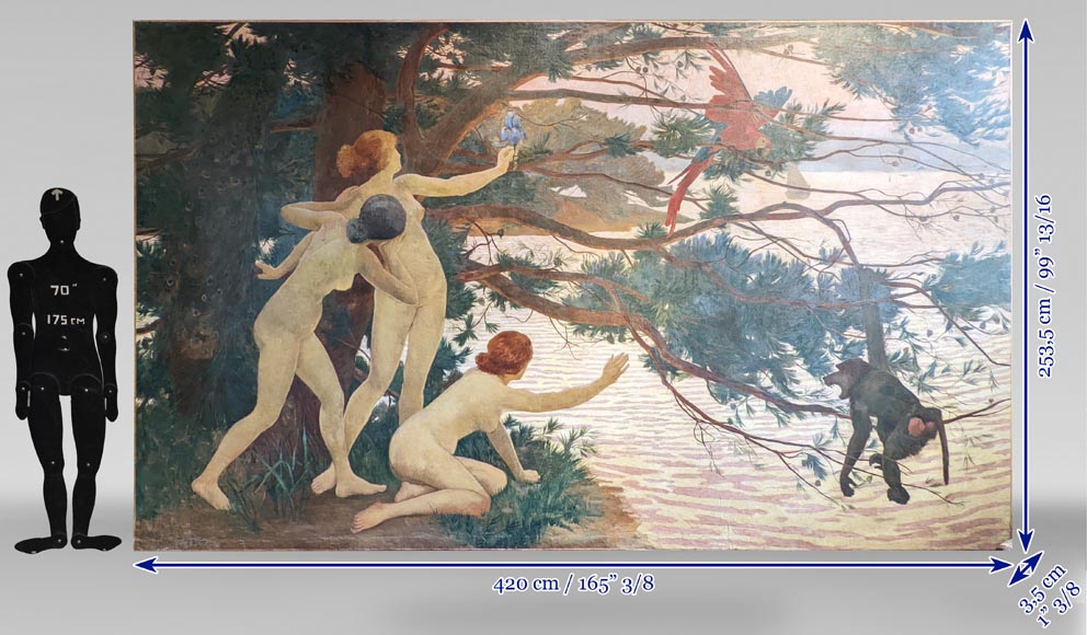 Edmond TAPISSIER - « Les Sirènes », Salon de 1896-10