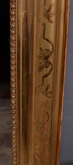 Très beau trumeau de style Louis XV à la coquille ajourée-6
