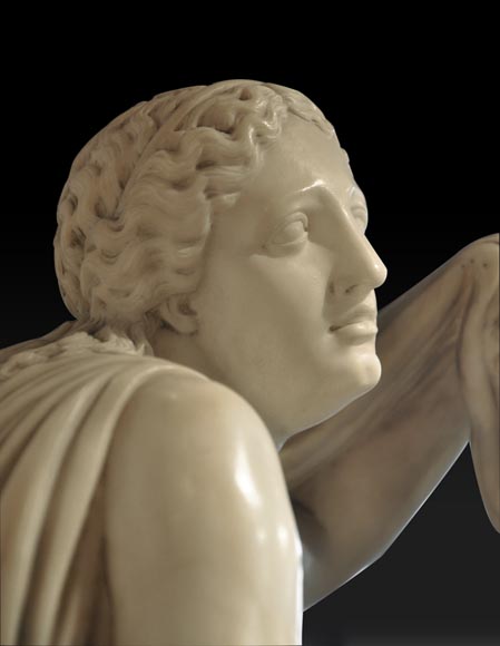 "Niobé", statue en albâtre d'après l'original grec-2