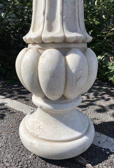 Petite fontaine en marbre de Carrare-8