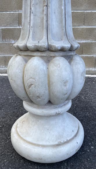 Petite fontaine en marbre de Carrare-9
