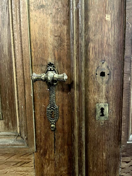 Paire de grandes doubles portes peintes Napoléon III-7