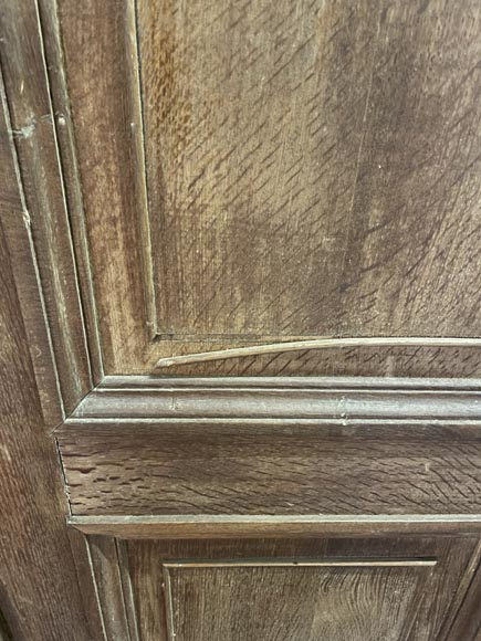 Paire de grandes doubles portes peintes Napoléon III-8