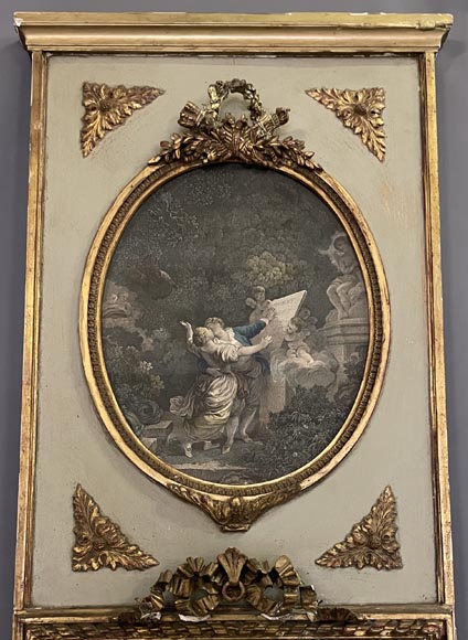 Trumeau de style Louis XVI-1
