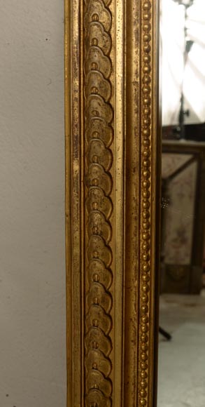 Trumeau en bois et stuc doré de style Napoléon III-8