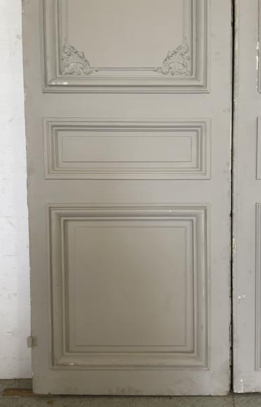 Grande porte quadruple au décor Napoléon III-4