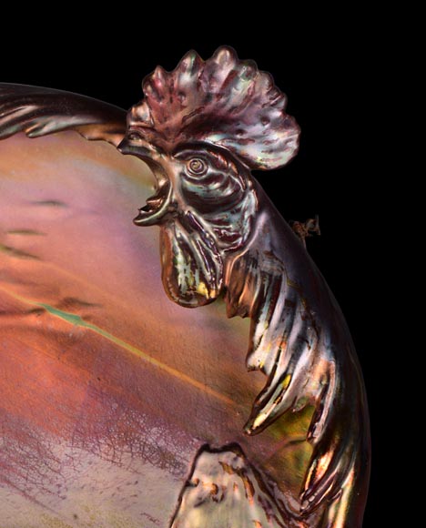 JÉRÔME MASSIER – Plat irisé, L’Aurore JÉRÔME MASSIER – Plat irisé, L’Aurore-1