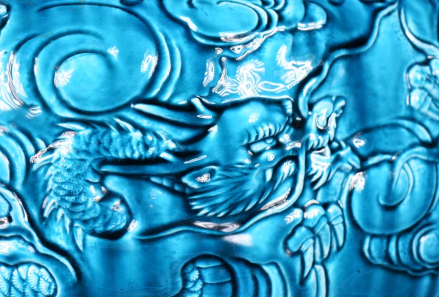 Théodore DECK, le grand vase bleu inspiré des arts de l’Extrême-Orient-7