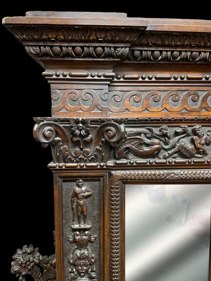 Armoire néo-Renaissance, époque Napoléon III-2