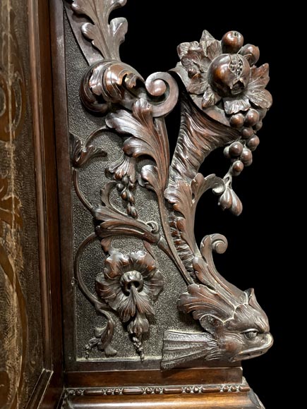 Armoire néo-Renaissance, époque Napoléon III-4