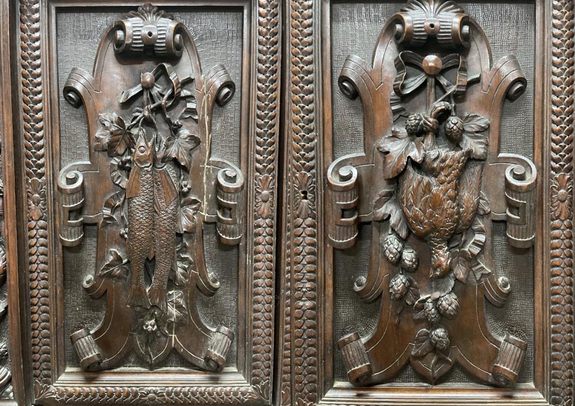 Armoire néo-Renaissance, époque Napoléon III-7
