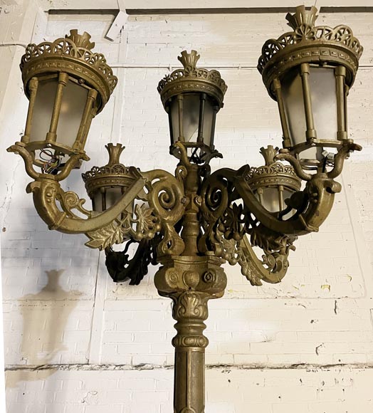 Ensemble de lampadaires de style Napoléon III-3