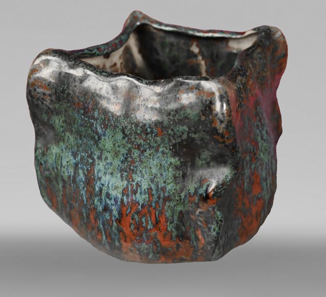 Adrien DALPAYRAT,  le vase en céramique émaillée,  une œuvre de l’Exposition universelle de 1900-1