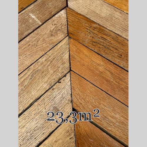 Lots 23,3m² parquet point de Hongrie