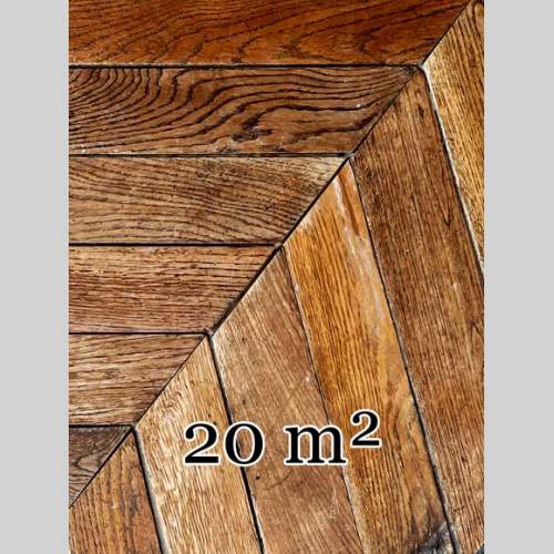 Lots 20m² parquet point de Hongrie