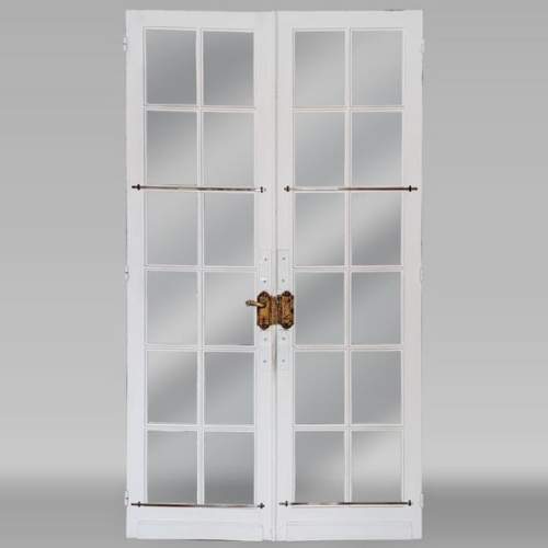 Grande double portes vitrée