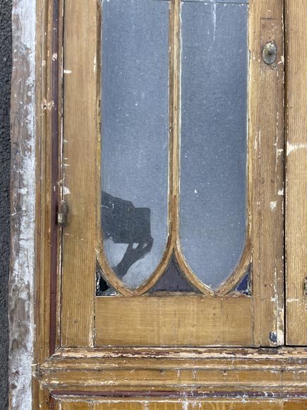 Paire de triples portes avec châssis vitré – vers 1900-7