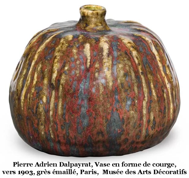 Pierre-Adrien Dalpayrat, Petit vase en grès émaillé, fin du XIXe siècle-6